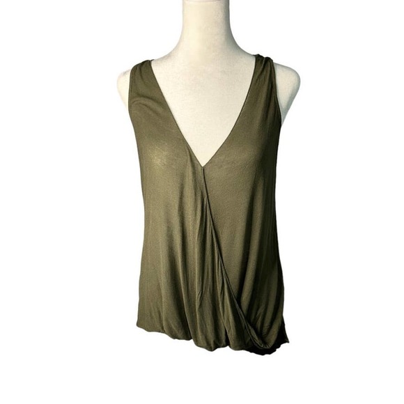 URBAN Outfitters Silence + Noise Wrap Front Tank Size XS - Picture 1 of 6